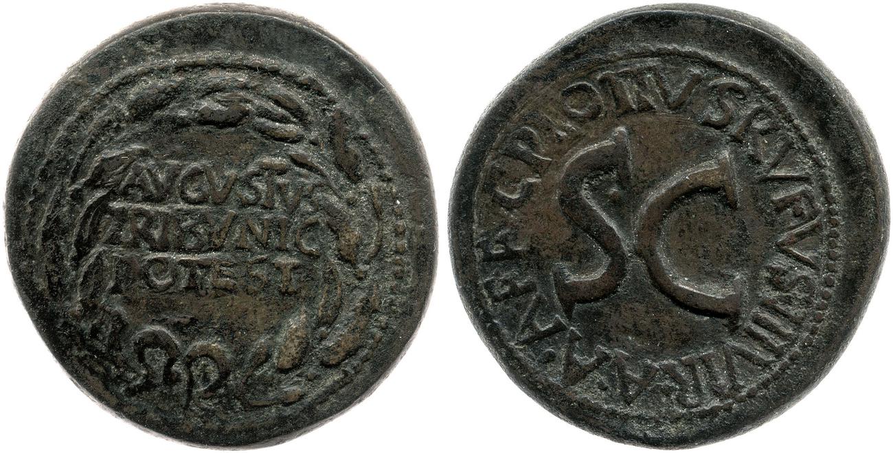 аверс RIC I (second edition) Augustus 388