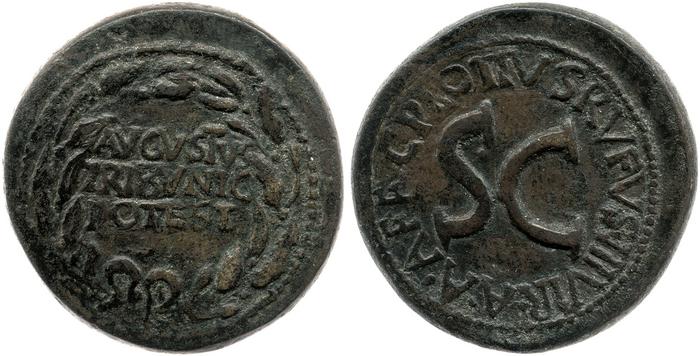 реверс RIC I (second edition) Augustus 388