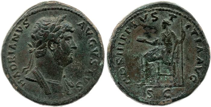 реверс RIC II, Part 3 (second edition) Hadrian 1274
