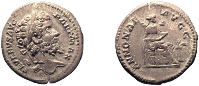 RIC IV Septimius Severus 156, реверс, Британский музей