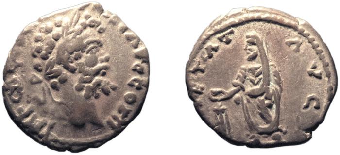 RIC IV Septimius Severus 413, реверс, bm