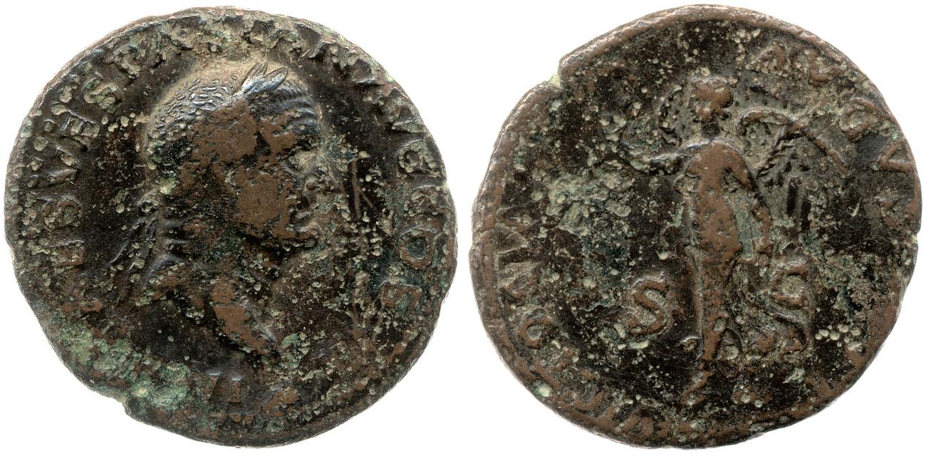 obverse RIC II, Part 1 (second edition) Vespasian 1176