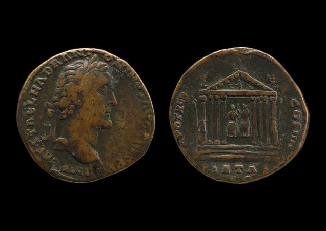 RIC III Antoninus Pius 873, реверс, bm