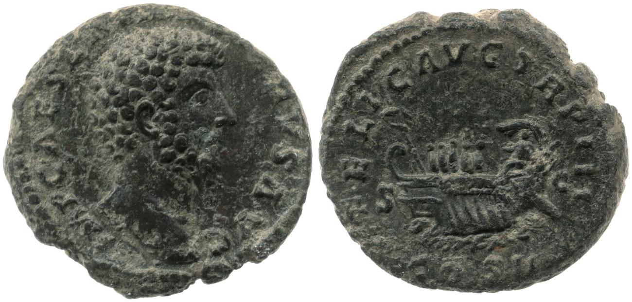 аверс RIC III Marcus Aurelius 1335