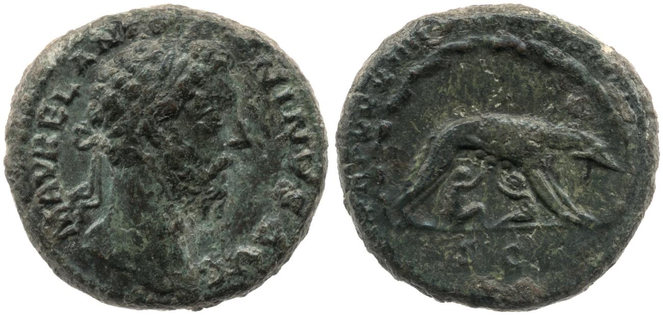 RIC III Marcus Aurelius 1247, аверс, Британский музей