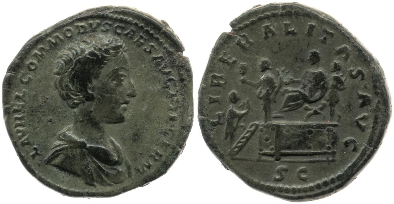 аверс RIC III Marcus Aurelius 1519