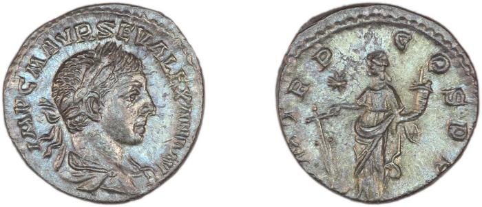реверс RIC IV Severus Alexander 267