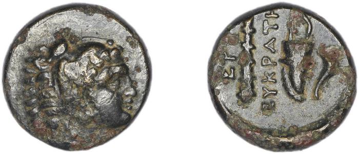 Erythrae Kinns 1980 Period II.1, AE 5, реверс, bm