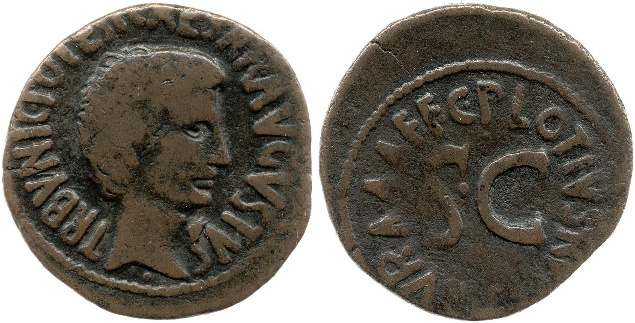RIC I (second edition) Augustus 389, аверс, bm