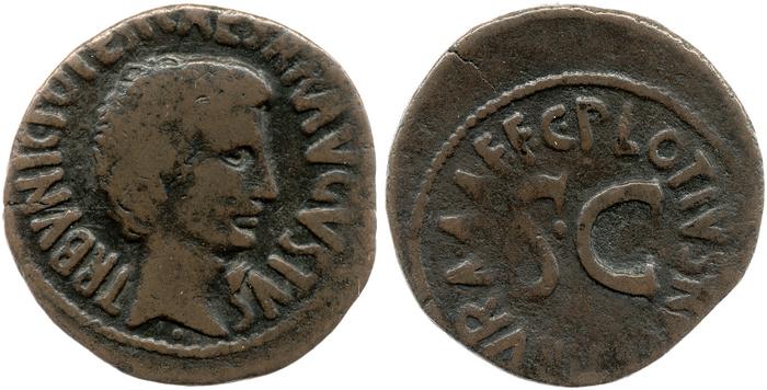 RIC I (second edition) Augustus 389, реверс, bm