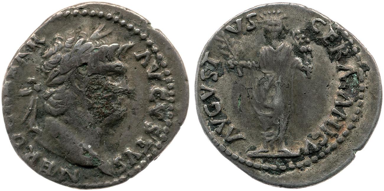 RIC I (second edition) Nero 47, аверс, Британский музей