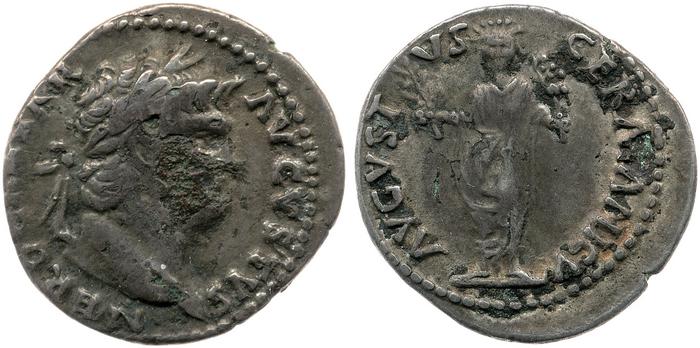 RIC I (second edition) Nero 47, реверс, Британский музей