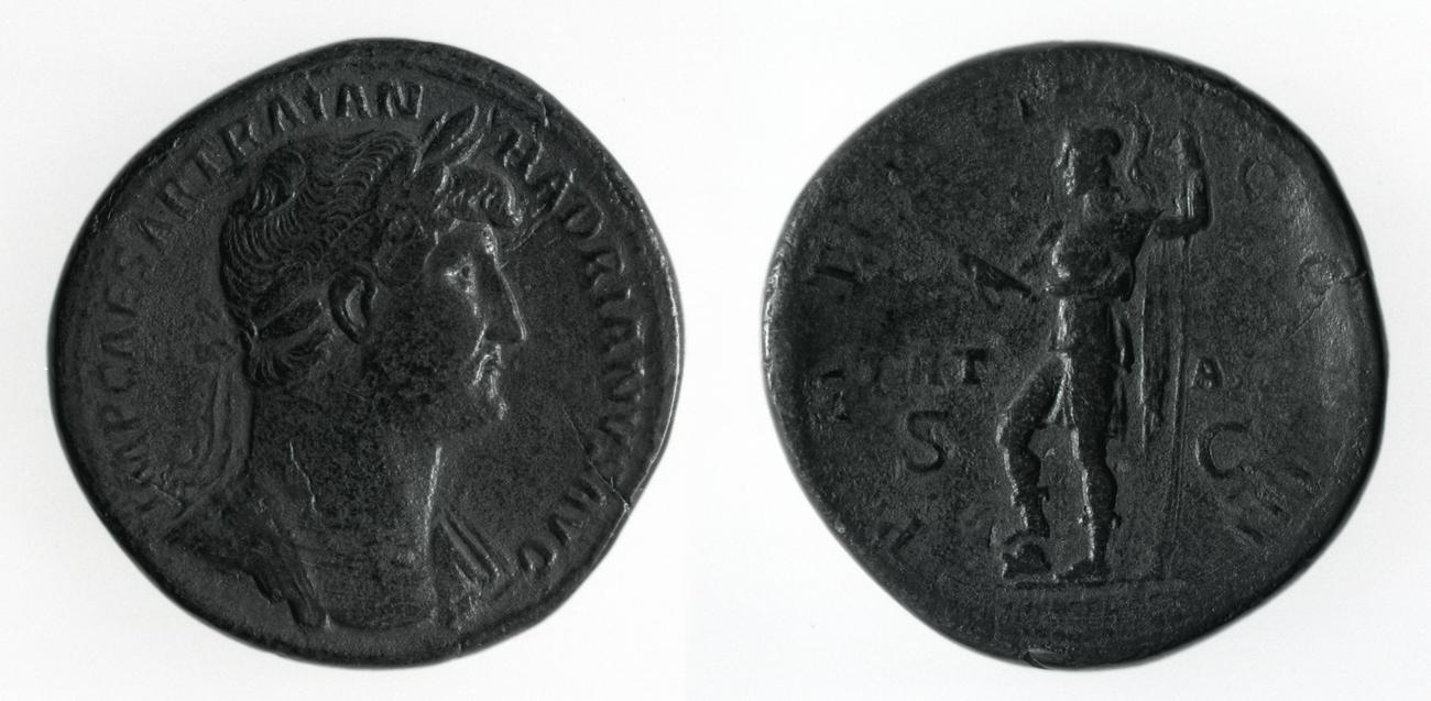 RIC II, Part 3 (second edition) Hadrian 652, аверс, Британский музей