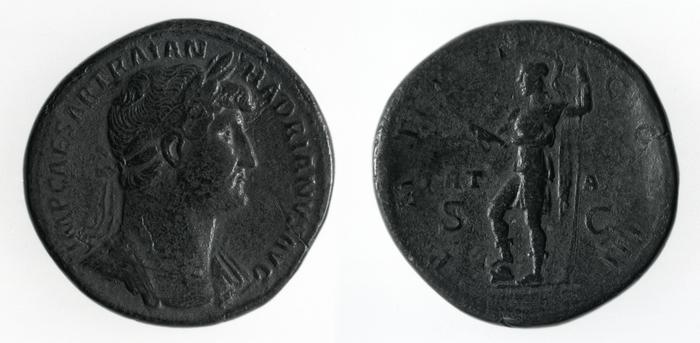 RIC II, Part 3 (second edition) Hadrian 652, реверс, Британский музей
