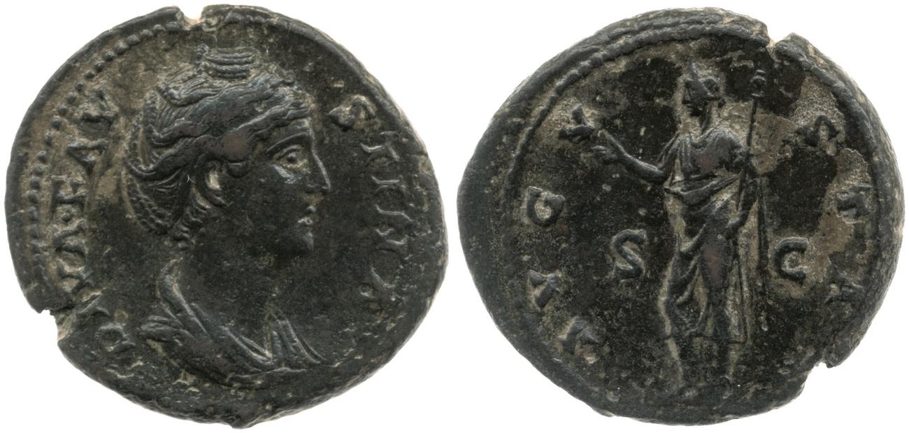 аверс RIC III Antoninus Pius 1177