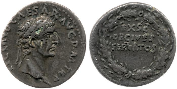 реверс RIC I (second edition) Claudius 6