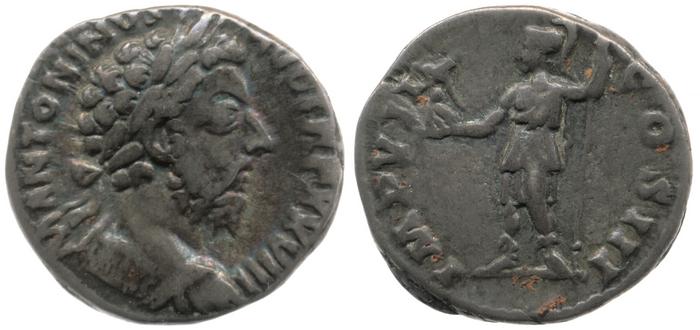RIC III Marcus Aurelius 305, реверс, Британский музей