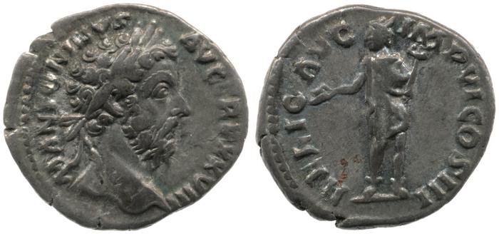 реверс RIC III Marcus Aurelius 298