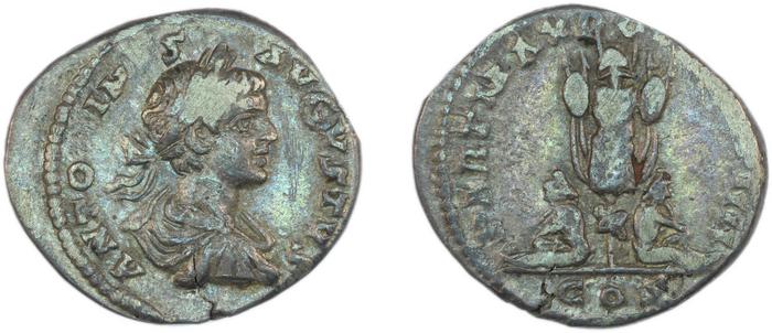 RIC IV Caracalla 346, реверс, bm
