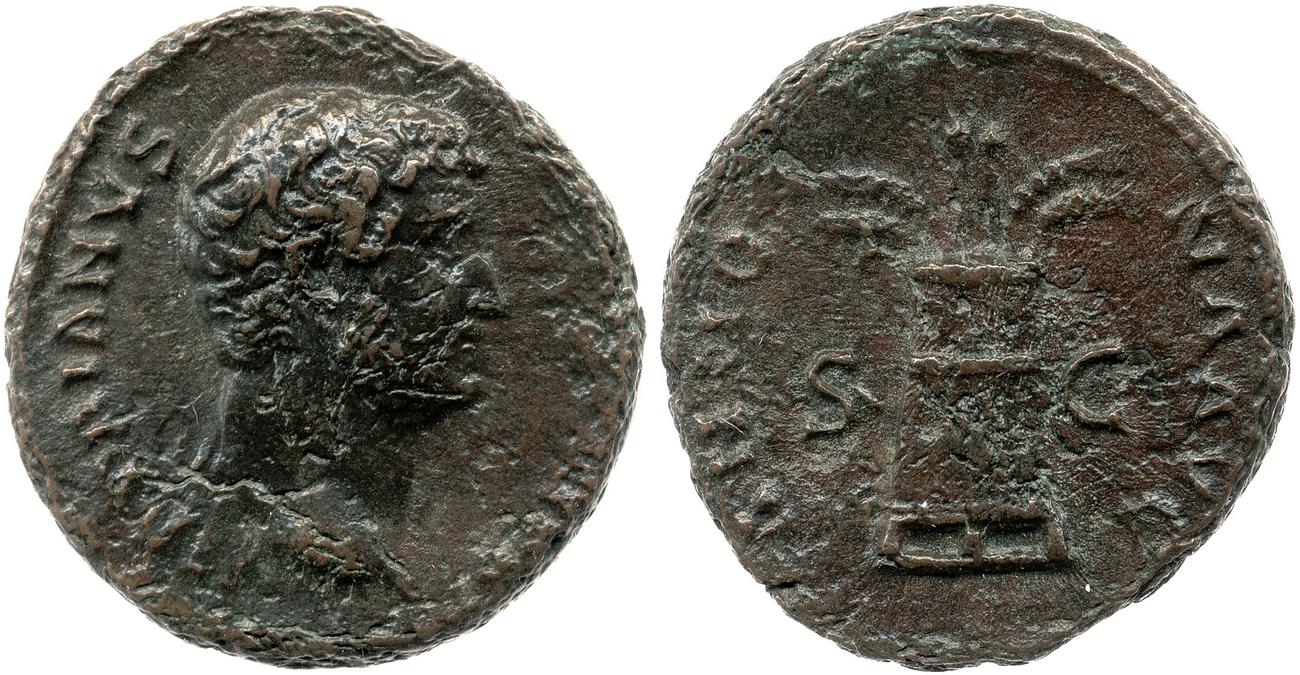 аверс RIC II, Part 3 (second edition) Hadrian 2379
