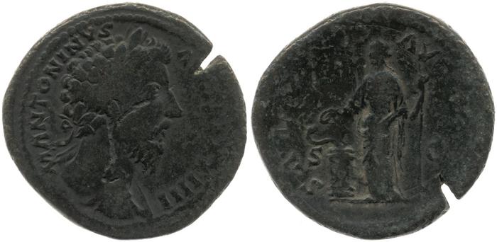 реверс RIC III Marcus Aurelius 981