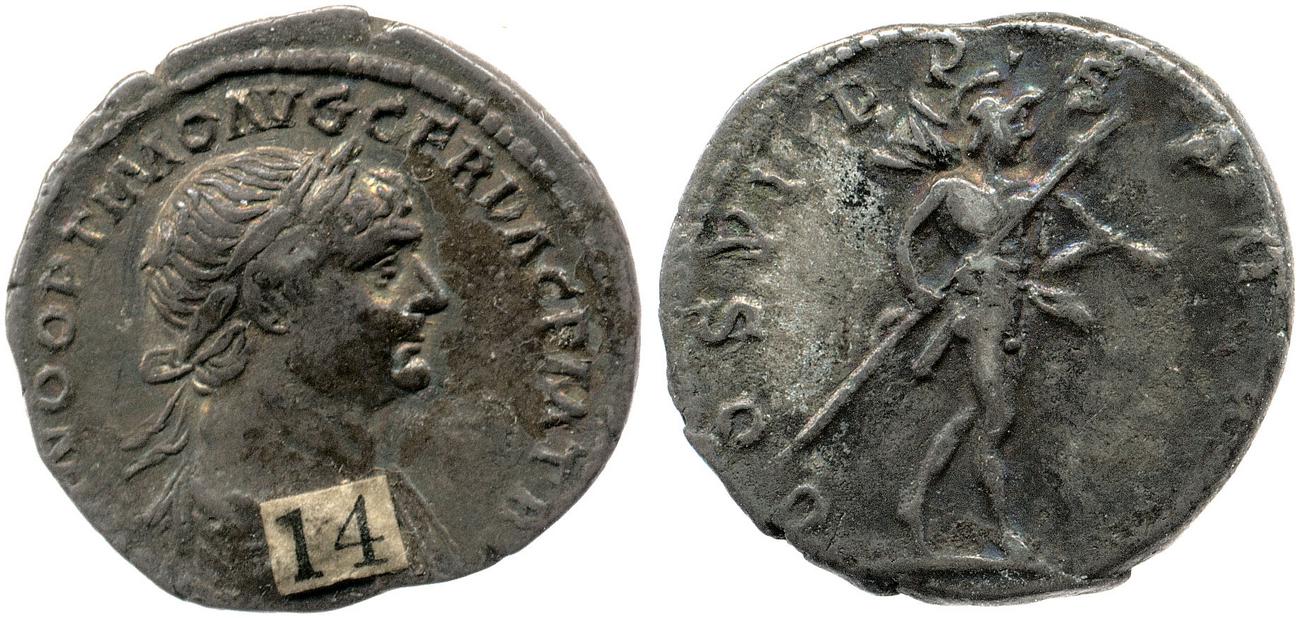 RIC II Trajan 299, аверс, bm