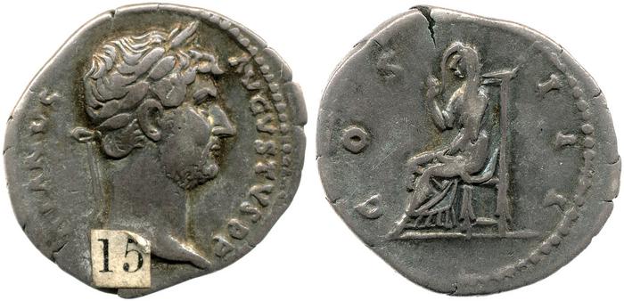 RIC II, Part 3 (second edition) Hadrian 914, реверс, bm