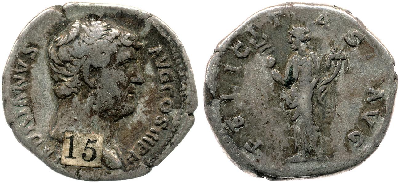 RIC II, Part 3 (second edition) Hadrian 2009, аверс, Британский музей