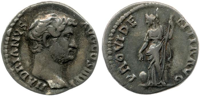 RIC II, Part 3 (second edition) Hadrian 2320, реверс, bm