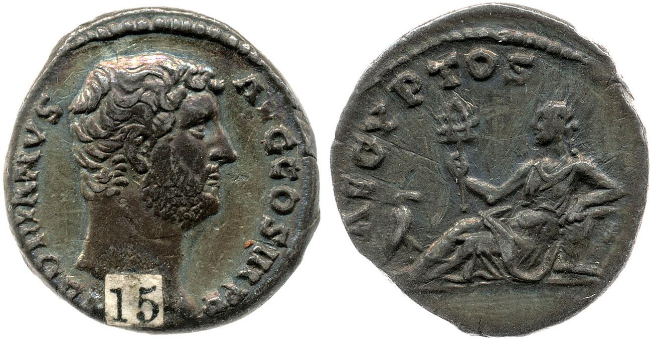 RIC II, Part 3 (second edition) Hadrian 1482, аверс, bm