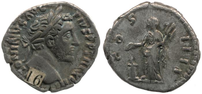 RIC III Antoninus Pius 238, реверс, bm