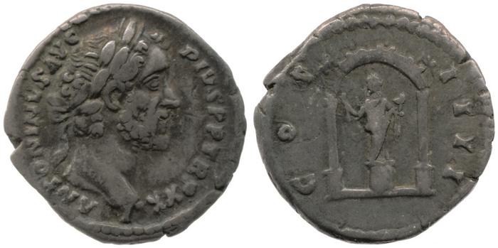 RIC III Antoninus Pius 269, реверс, Британский музей