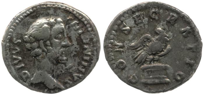 RIC III Marcus Aurelius 430, реверс, bm