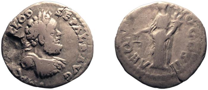 RIC IV Clodius Albinus 13B, реверс, bm