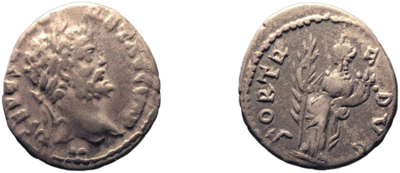 RIC IV Septimius Severus 453, аверс, bm