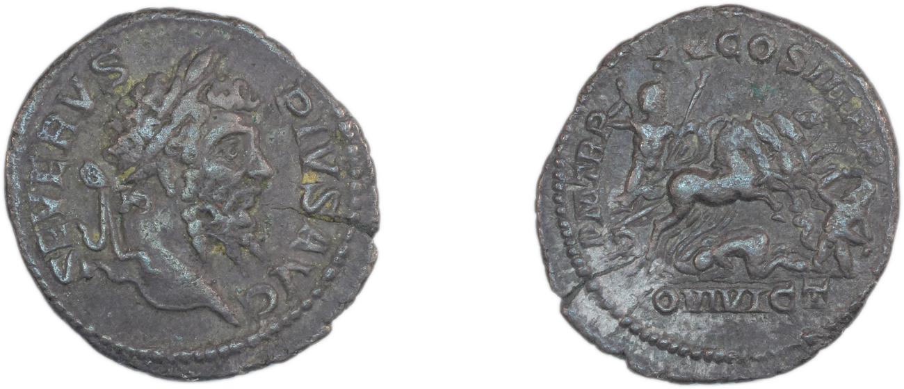 obverse RIC IV Septimius Severus 204