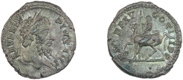 RIC IV Septimius Severus 213A, реверс, Британский музей