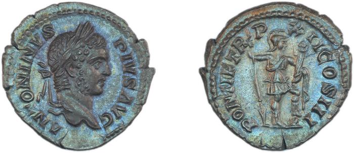 RIC IV Caracalla 112, реверс, bm