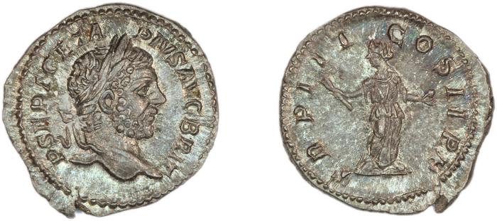 RIC IV Geta 81, реверс, bm