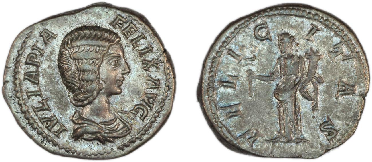 RIC IV Caracalla 375, аверс, Британский музей