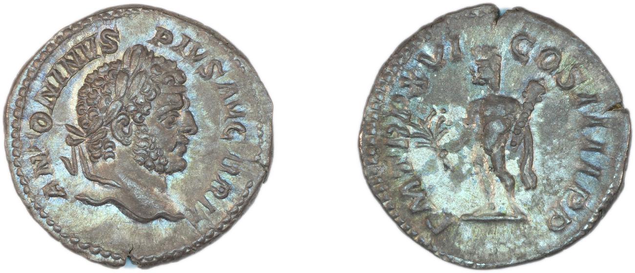 obverse RIC IV Caracalla 206A