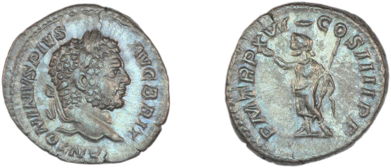 obverse RIC IV Caracalla 208a