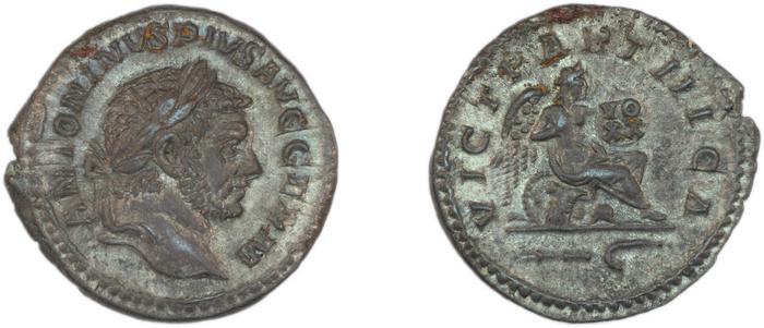 RIC IV Caracalla 314A, реверс, Британский музей