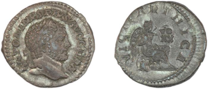 RIC IV Caracalla 314A, реверс, Британский музей