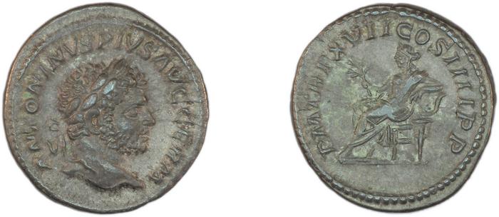 RIC IV Caracalla 238A, реверс, bm