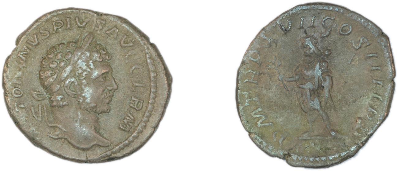 RIC IV Caracalla 246, аверс, Британский музей