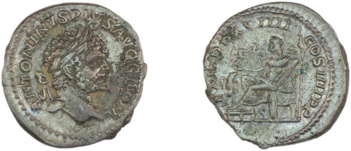 RIC IV Caracalla 277C, реверс, Британский музей