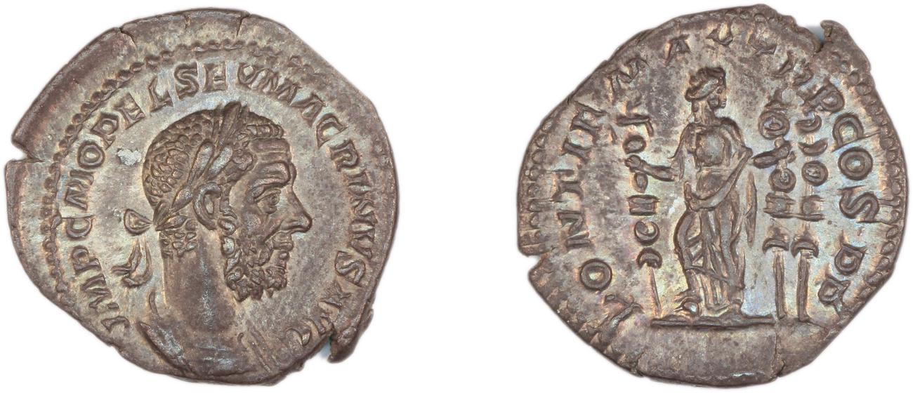 obverse RIC IV Macrinus 22A