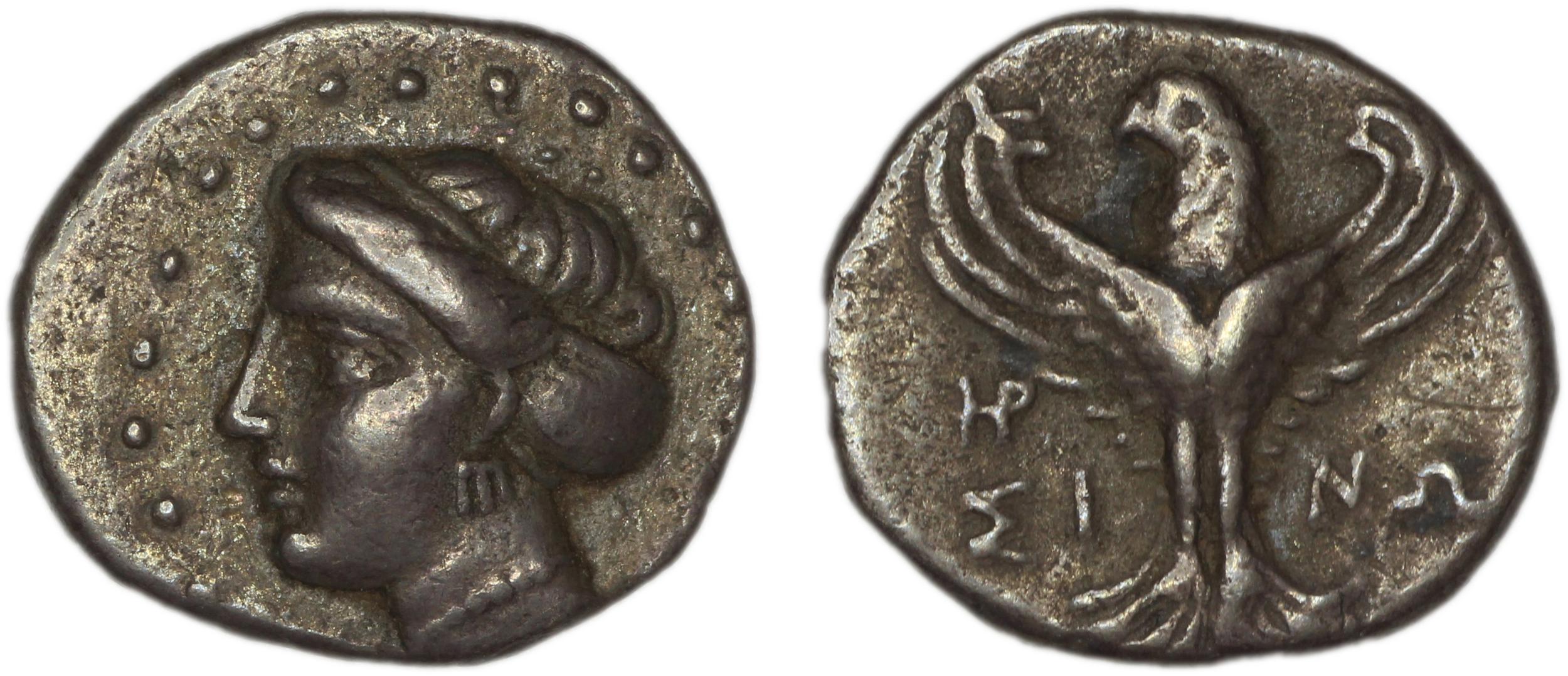 obverse Sinope Waddington 1925 30