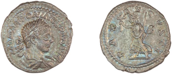 RIC IV Elagabalus 125, реверс, bm